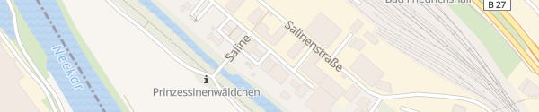 Karte Rund ums Haus Bad Friedrichshall