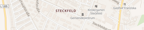 Karte Steckfeldstraße Stuttgart