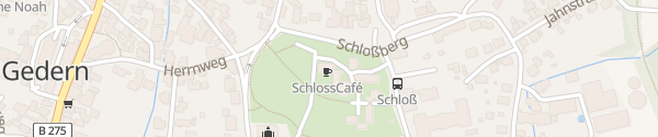 Karte Schlosshotel Gedern Gedern
