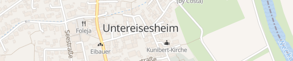 Karte Rathaus Untereisesheim