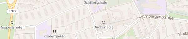 Karte Einkaufszentrum Orschel-Hagen Reutlingen