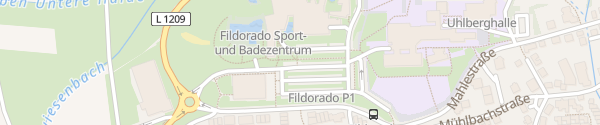 Karte Sport- und Badezentrum Fildorado Filderstadt