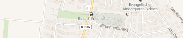 Karte Birkenhofstraße Stuttgart