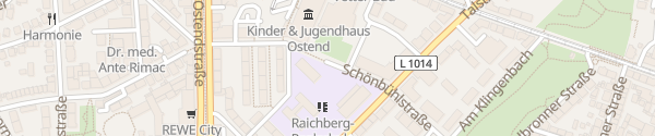Karte Schönbühlstraße Stuttgart