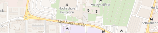 Karte Fachhochschule Heilbronn