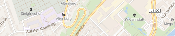 Karte Krefelder Straße Stuttgart