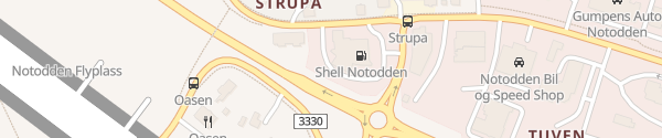 Karte Shell Notodden