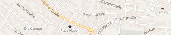 Karte Backhausweg Flein