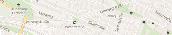 Karte Freibergstraße Stuttgart