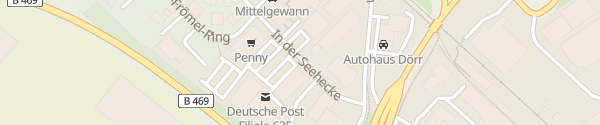 Karte dm-drogerie markt Seeheckencenter Kleinheubach