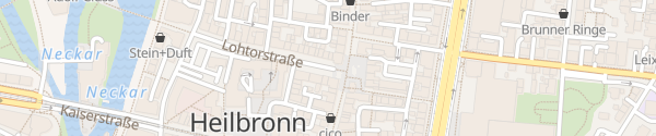 Karte Lohtorstraße Heilbronn