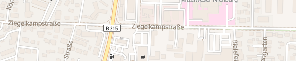 Karte Lidl Göttinger Straße Nienburg/Weser