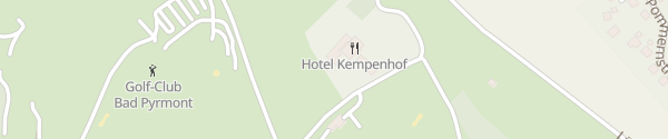Karte Hotel Kempenhof Lügde