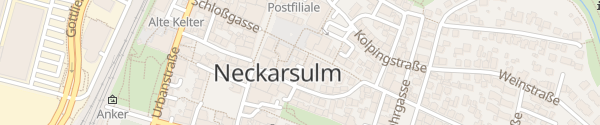 Karte P2 Tiefgarage Rathaus Neckarsulm