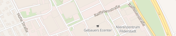 Karte Gebauer's EDEKA Center Filderstadt