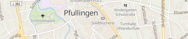 Karte Tiefgarage Marktplatz Pfullingen