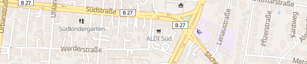 Karte ALDI Süd Stuttgarter Straße Heilbronn