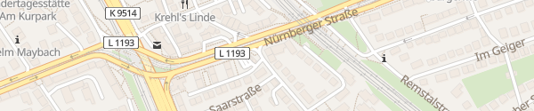 Karte Agip Beuthenerstraße Stuttgart