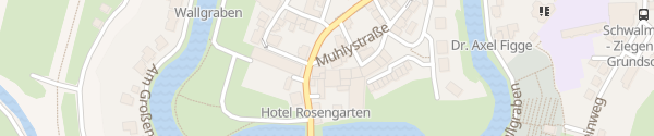 Karte Hotel-Restaurant Rosengarten Schwalmstadt-Ziegenhain