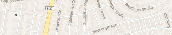 Karte Parkplatz Stuttgarter Straße Neckarsulm