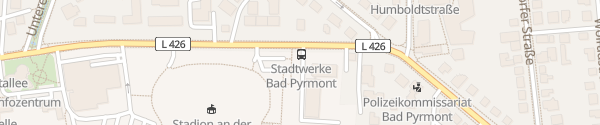 Karte Stadtwerke Bad Pyrmont