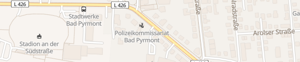 Karte PENNY Bahnhofstraße Bad Pyrmont