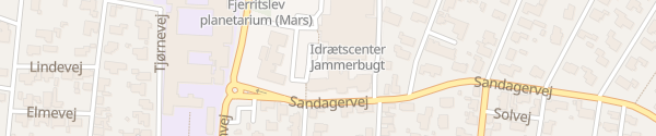 Karte Idrætscenter Jammerbugt Fjerritslev
