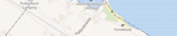Karte Parkplatz Hafen Altnau