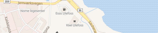 Karte Kiwi Markt Ulefoss