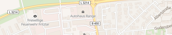 Karte Autohaus Range Fritzlar