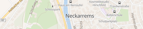 Karte Am Remsufer Remseck am Neckar