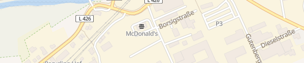 Karte McDonald's Bad Pyrmont