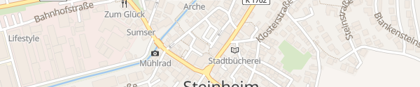 Karte Parkplatz Klosterhof Steinheim an der Murr