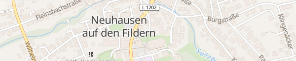 Karte Marktstraße Neuhausen auf den Fildern