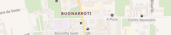Karte Via Giovanni Cimabue Monza
