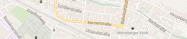 Karte Tiefgarage P10 Kernerstraße Weinsberg
