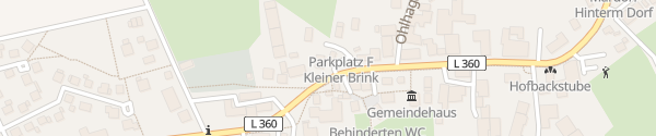 Karte Parkplatz F Kleiner Brink Neustadt am Rübenberge
