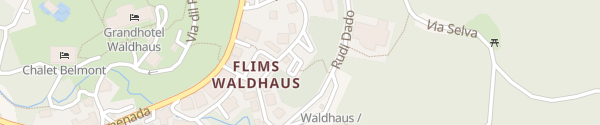 Karte Caumasee Flims Waldhaus