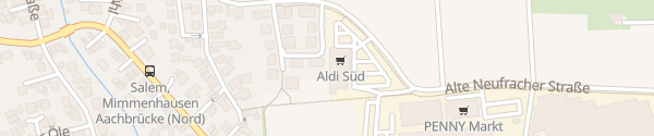 Karte ALDI Süd Salem