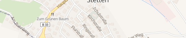 Karte Kirchstraße Stetten