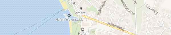 Karte Hafen Walenstadt