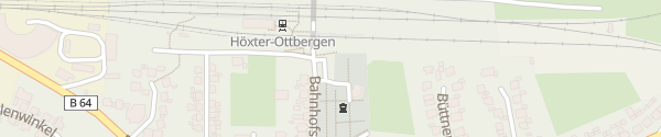 Karte Bahnhof Ottbergen Höxter