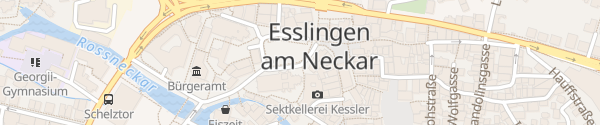 Karte Marktplatz Esslingen am Neckar