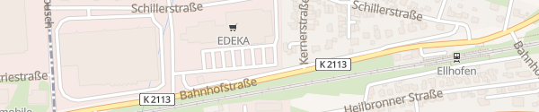 Karte EDEKA Ueltzhöfer Ellhofen