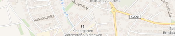 Karte Kindergarten Beilstein