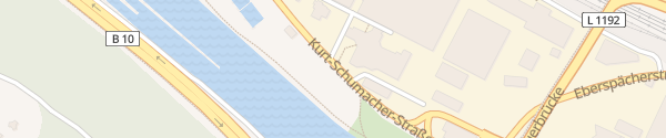 Karte Kurt-Schumacher-Straße Esslingen am Neckar