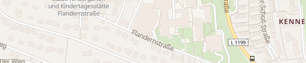 Karte Parkhaus Flandernstraße Esslingen am Neckar