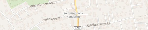 Karte Hauptstraße Handewitt