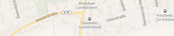 Karte Gasthof Handewitt Handewitt
