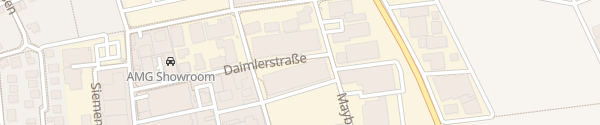 Karte Besucherparkplatz AMG Affalterbach